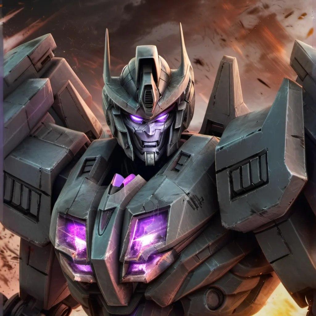 chat with ai character: Megatron evil 