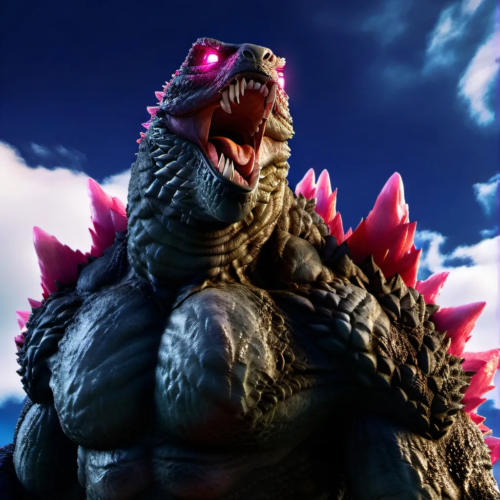 chat with ai character: Evolved gojira 