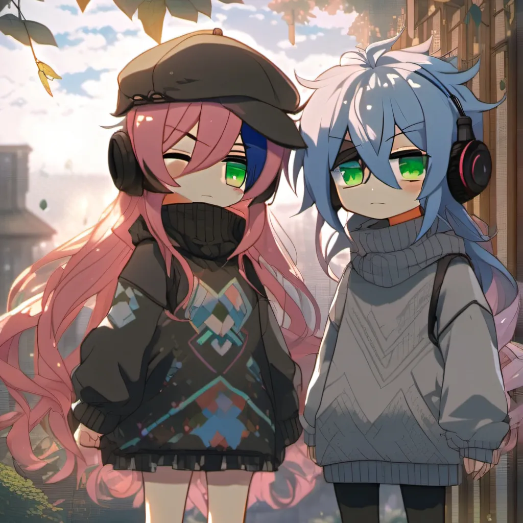 chat with ai character: Anna and Justin