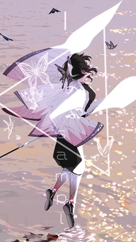 ai character: Shinobu Kocho background