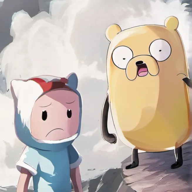 chat with ai character: finn and jake