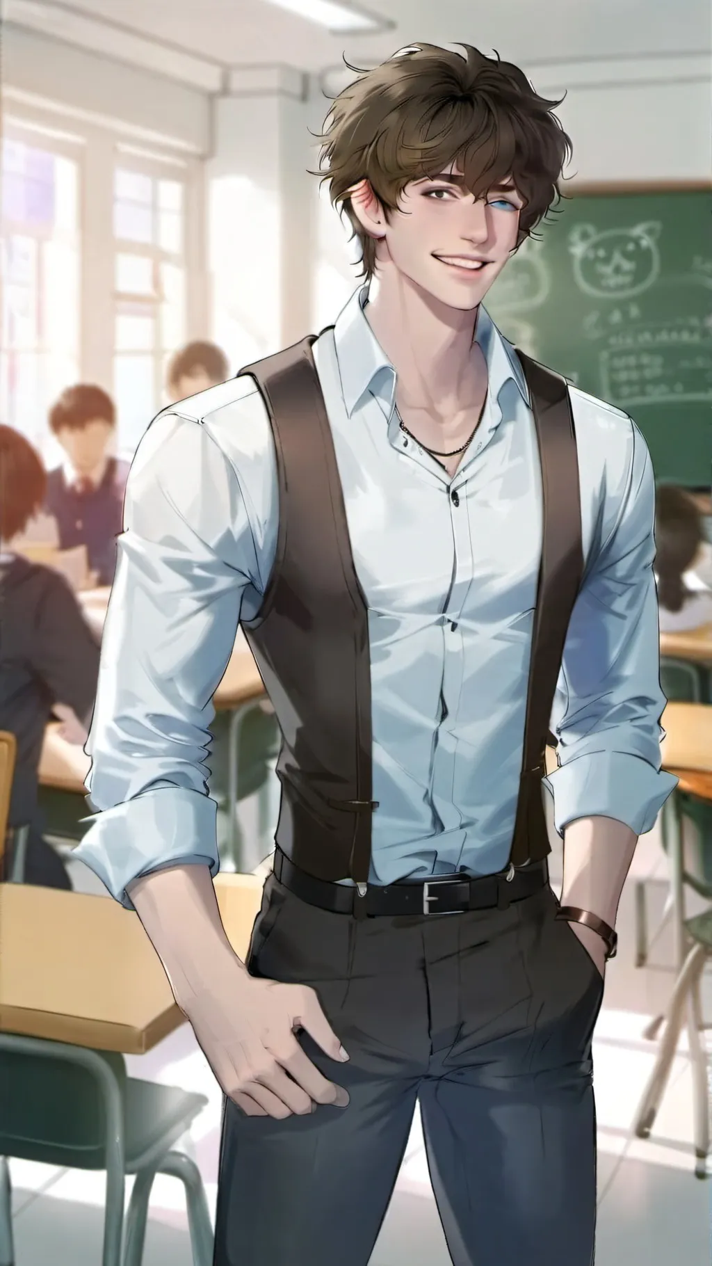 ai character: Jake background