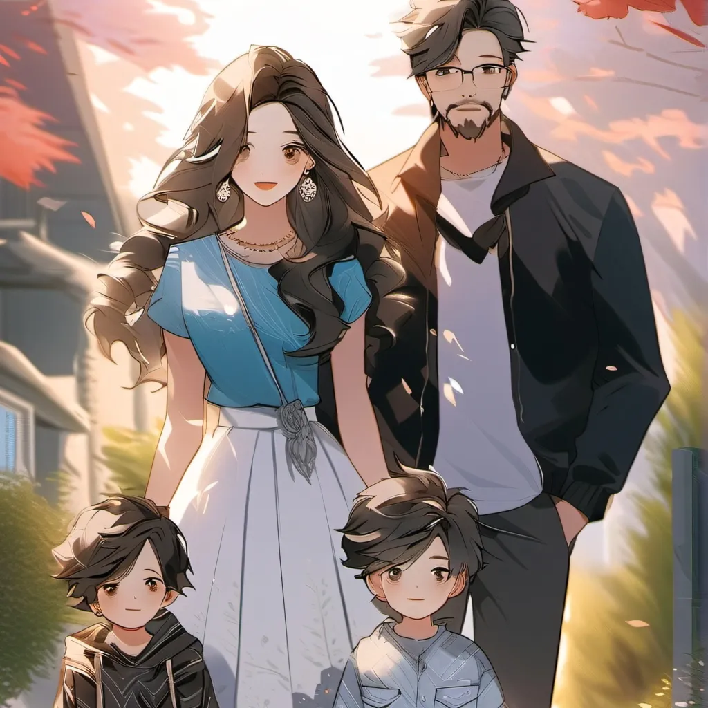 chat with ai character: your family