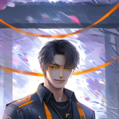 chat with ai character: Purple guy