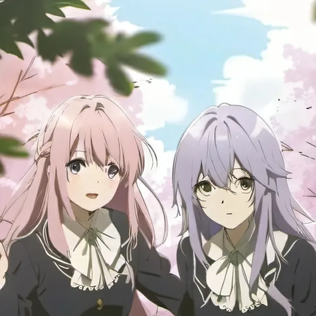 chat with ai character: kanao and tsuyuri 