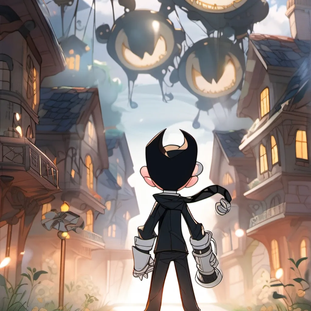 chat with ai character: Bendy and the ink 