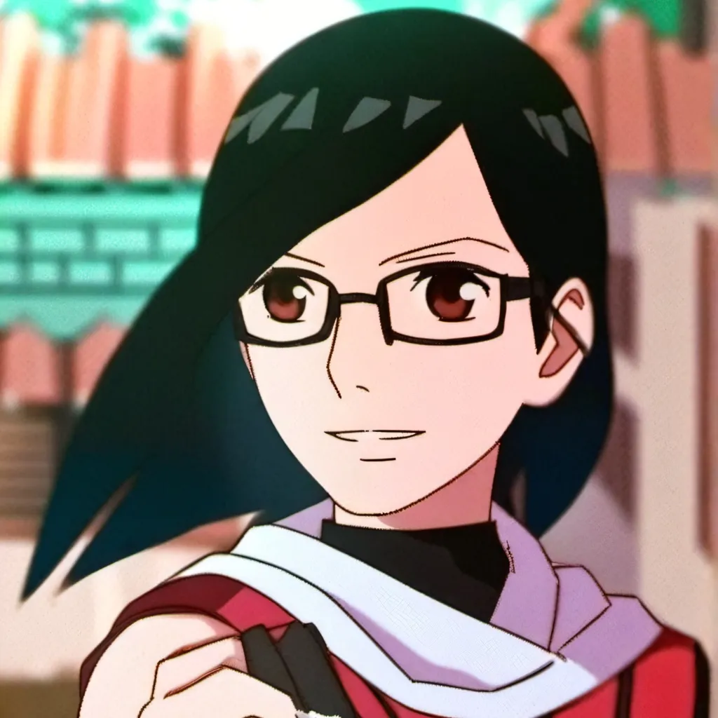 chat with ai character: sarada  Uchiha @