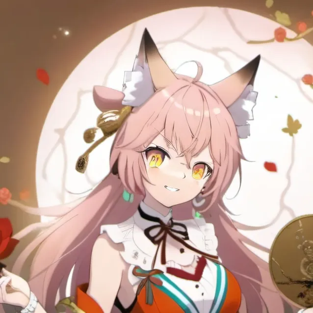 chat with ai character: rainha rosa Foxy 