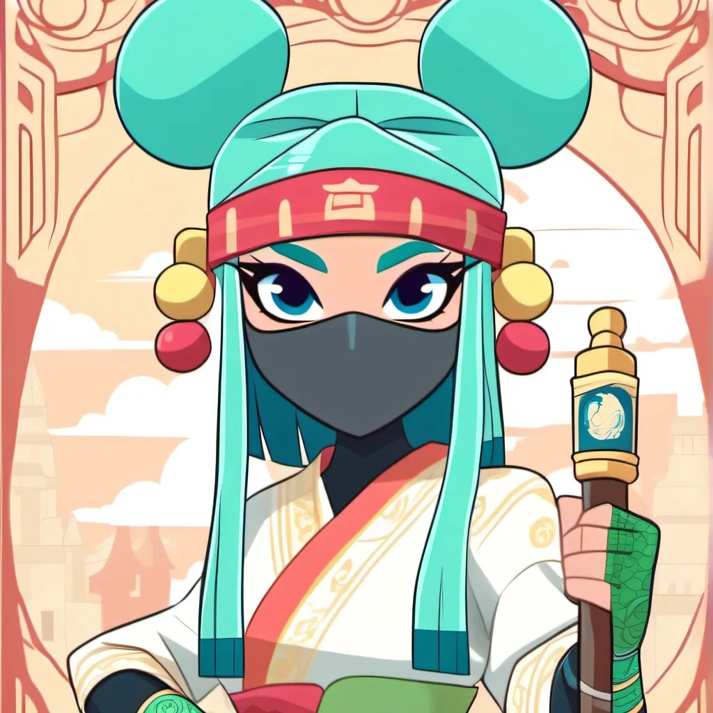 chat with ai character: ninja noturno girl