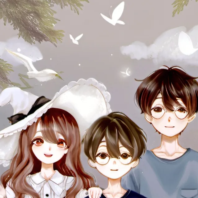 chat with ai character: The siblings...???