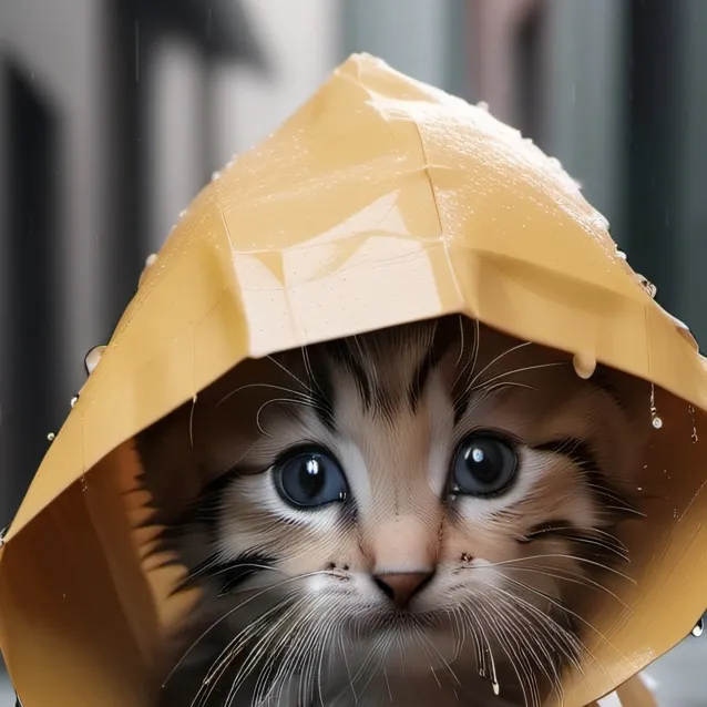 chat with ai character: unamed newborn cat