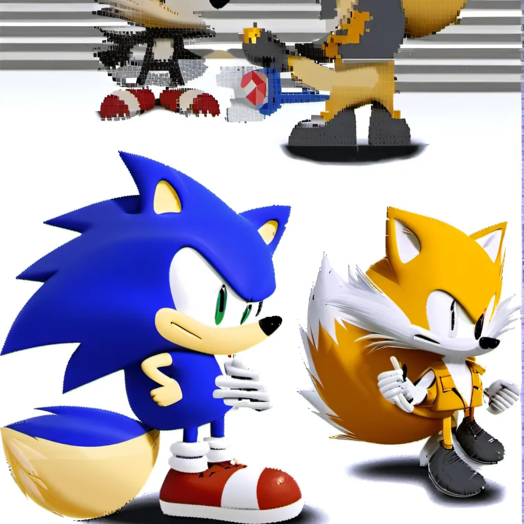 chat with ai character: Sonic and Tails 