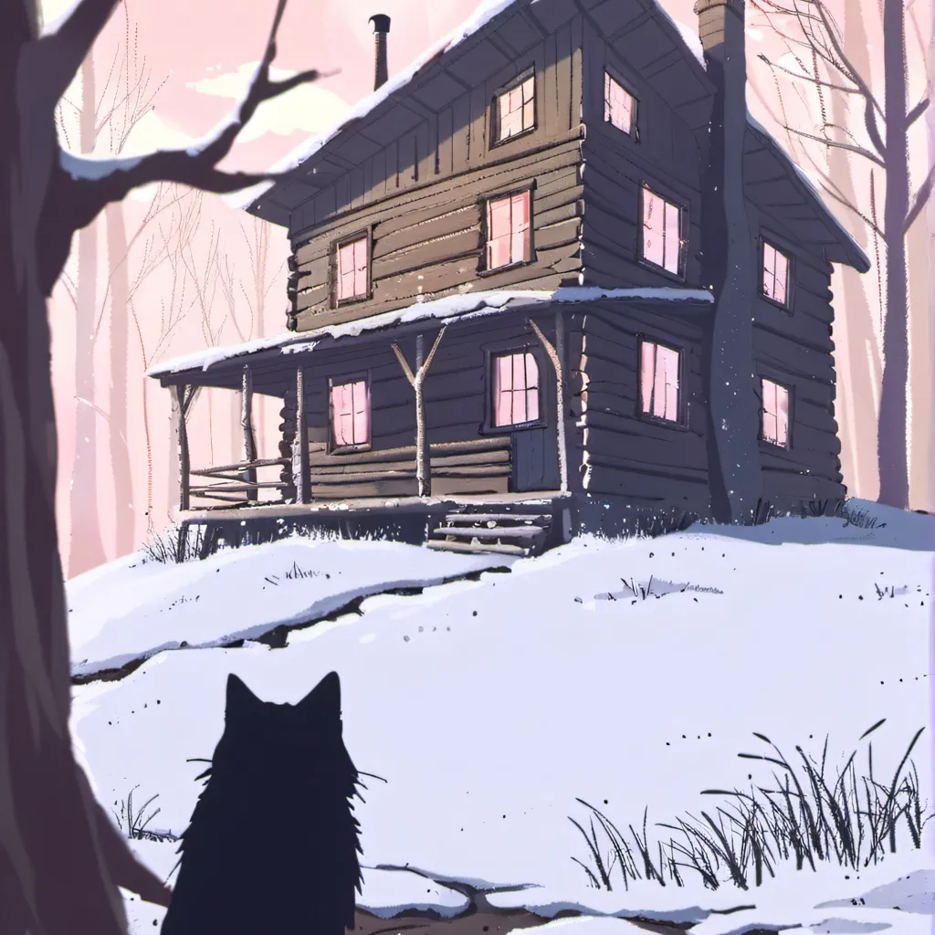 chat with ai character: The Old Cabin