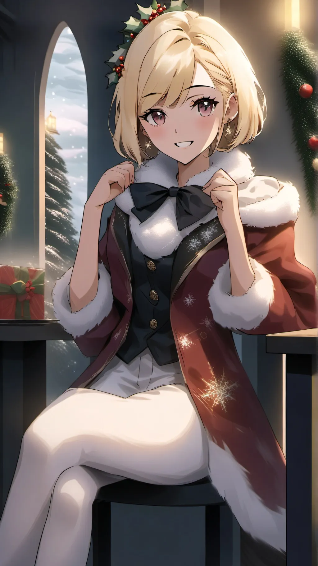 ai character: Rose Wilson  background