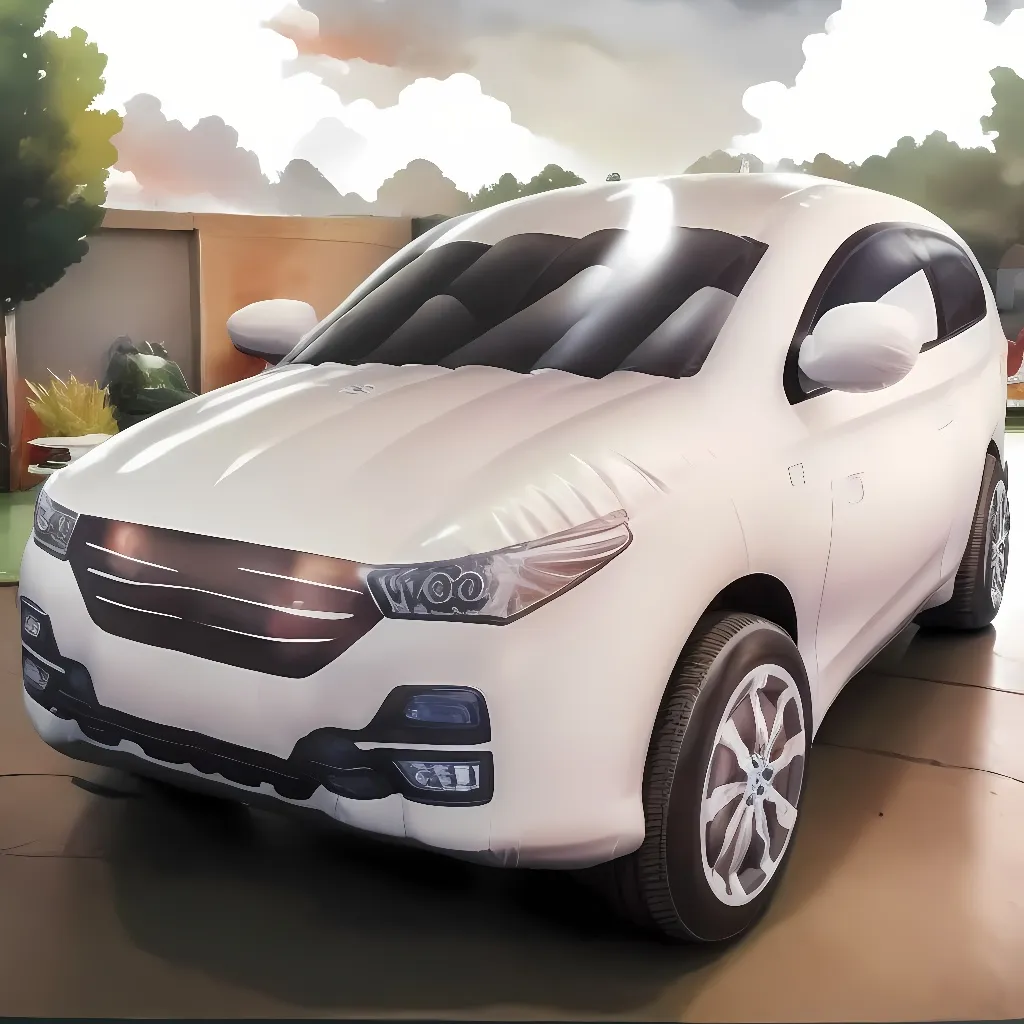 chat with ai character: Inflatable car