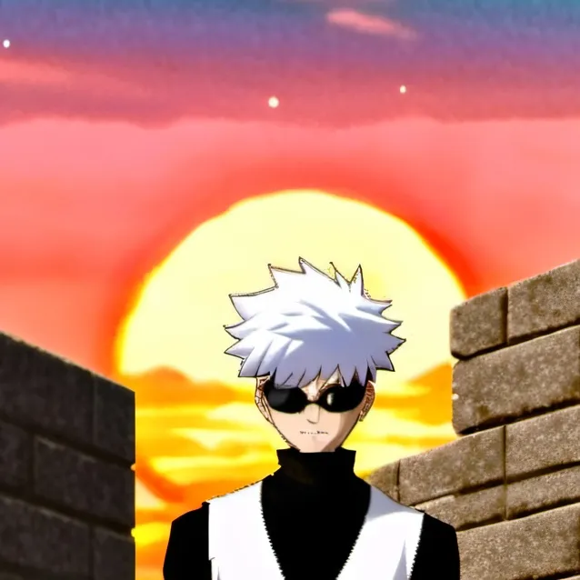 chat with ai character: satoru gojo