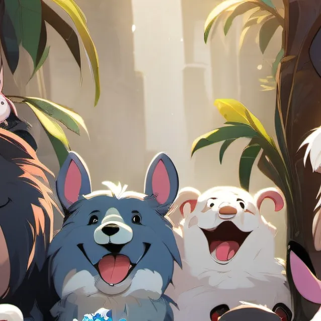 chat with ai character: smiling critters