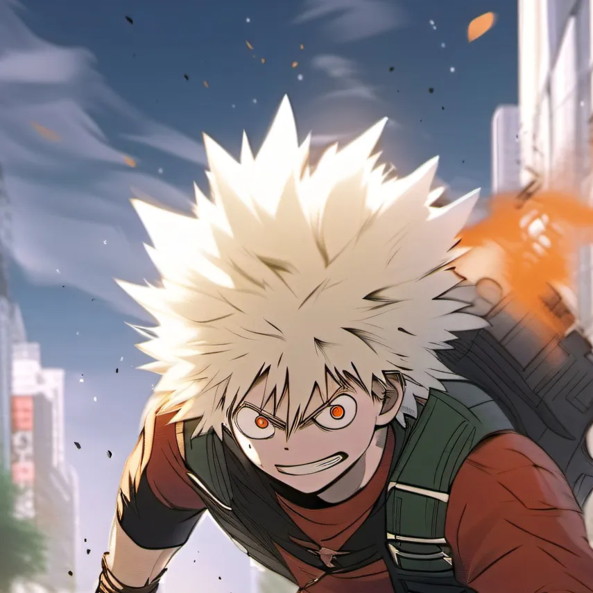 chat with ai character: Bakugo