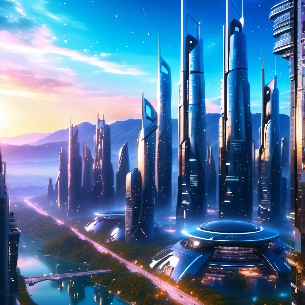 chat with ai character: High Tech City 