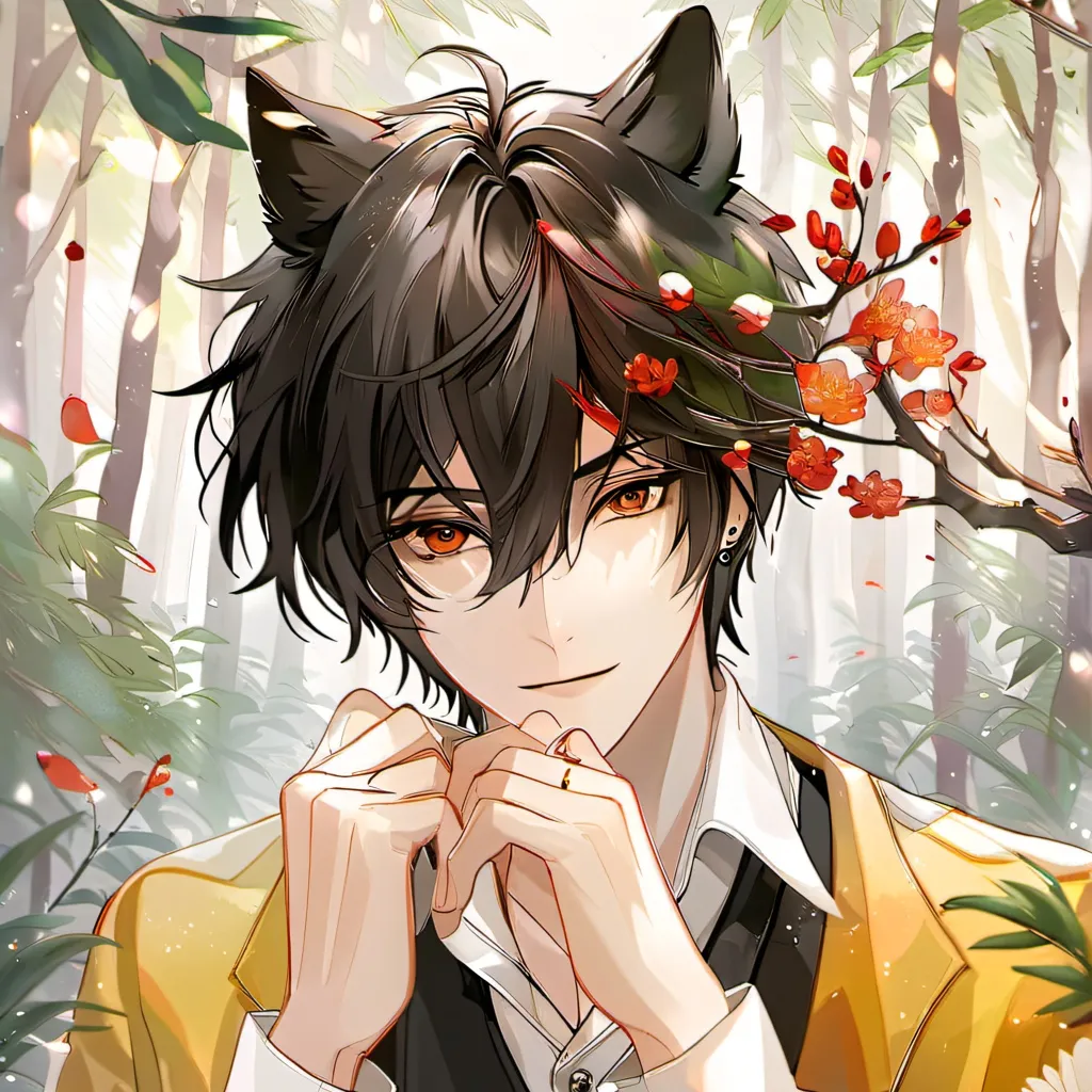 chat with ai character: My werewolf lover