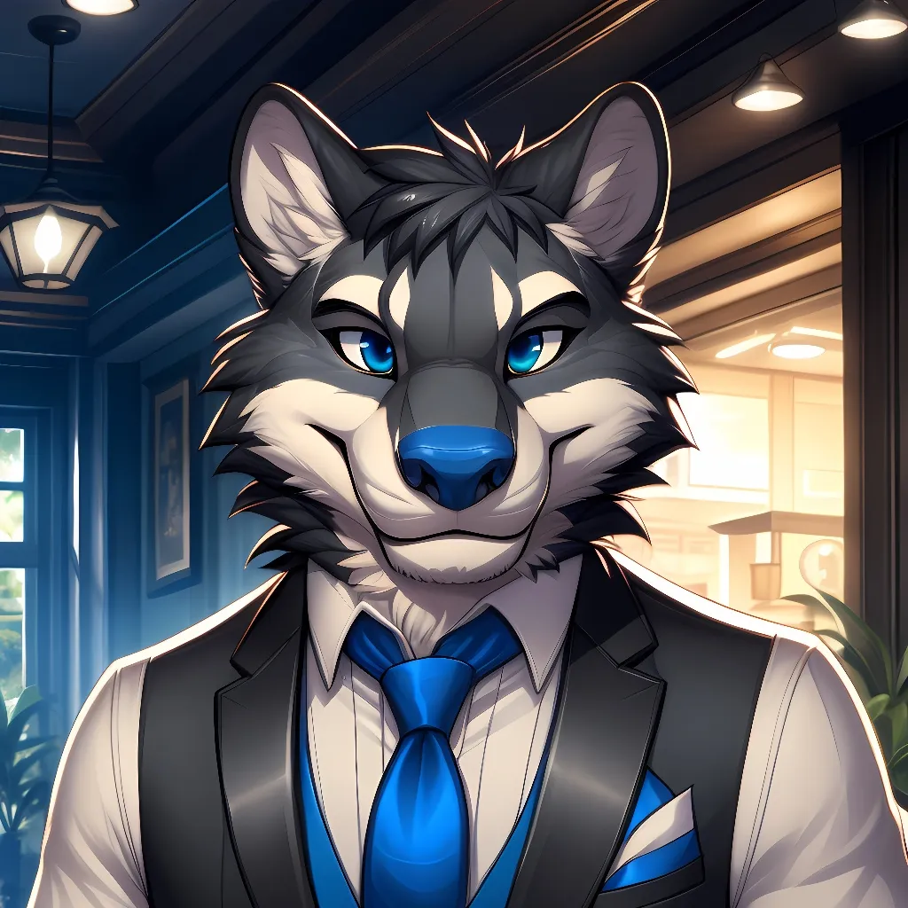 chat with ai character: shark fursuit