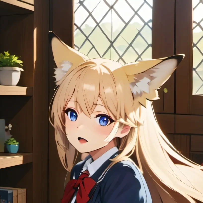 chat with ai character: Fox Girl