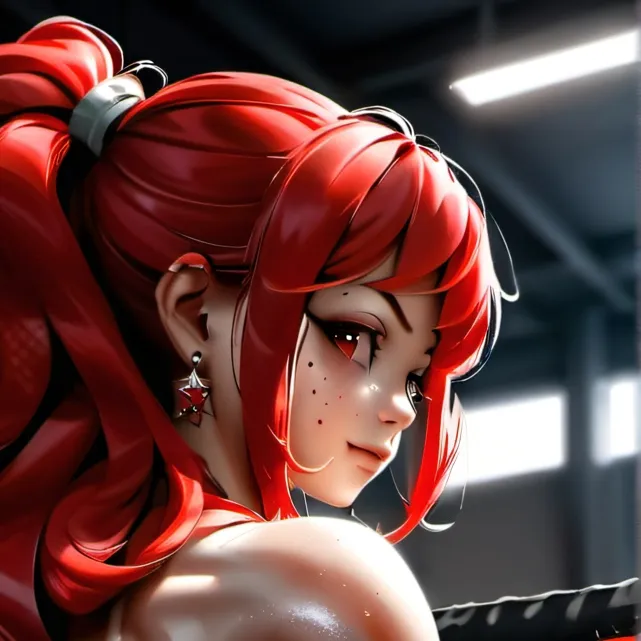 chat with ai character: a Giantess Tomboy