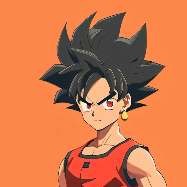 chat with ai character: teen bardock