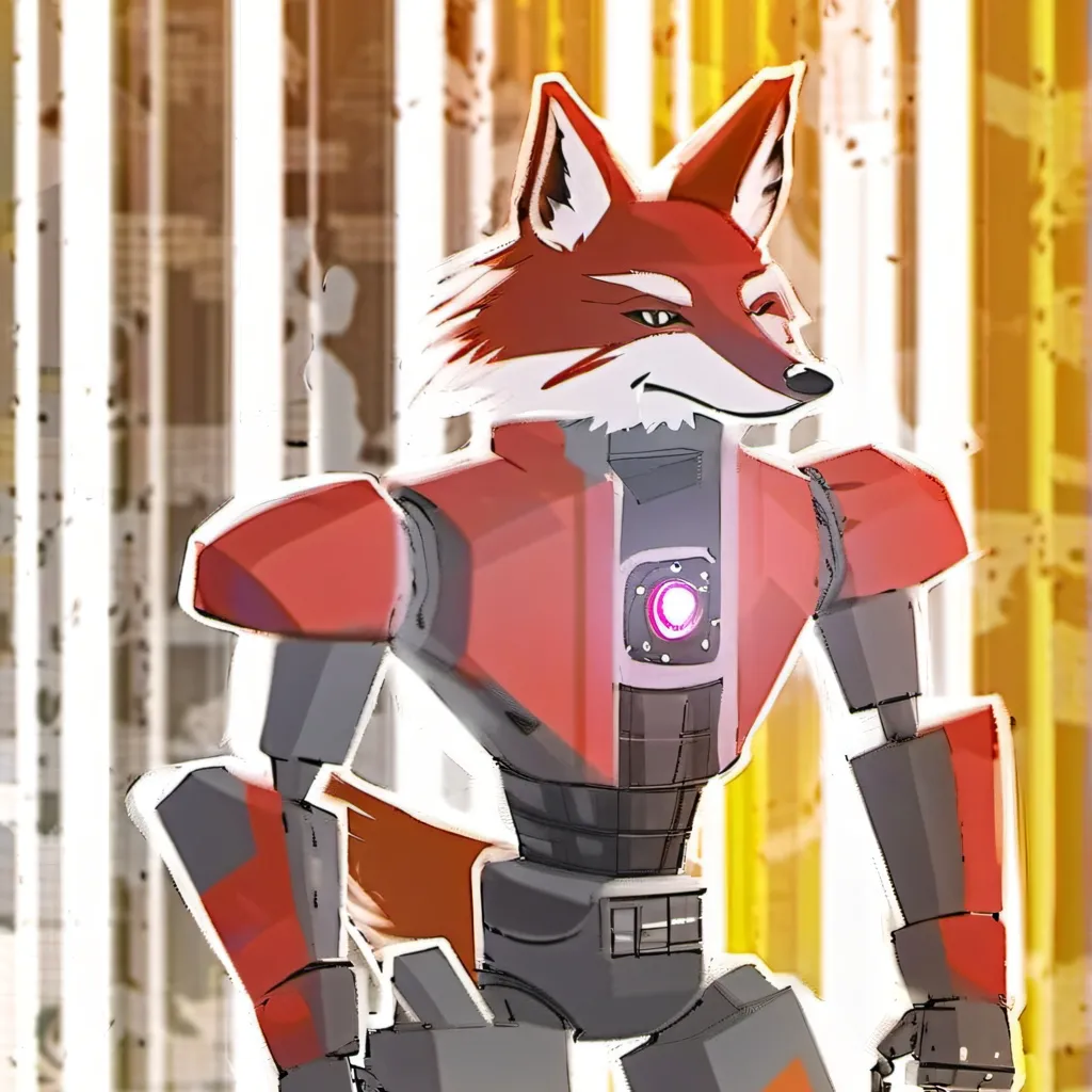 chat with ai character: Foxitron prime 