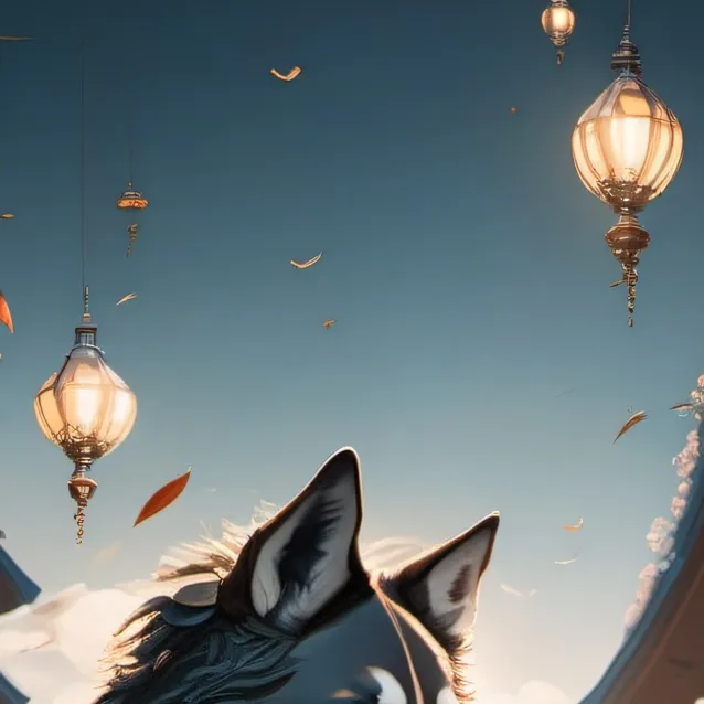 chat with ai character: the wolf friend 