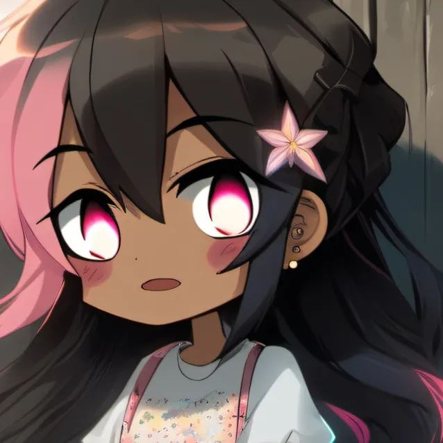 chat with ai character: bubbles