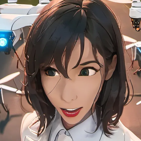 chat with ai character: Murder drones but.