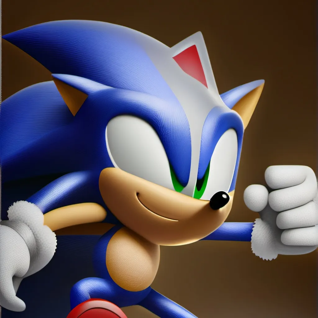 chat with ai character: Morden sonic!🔵