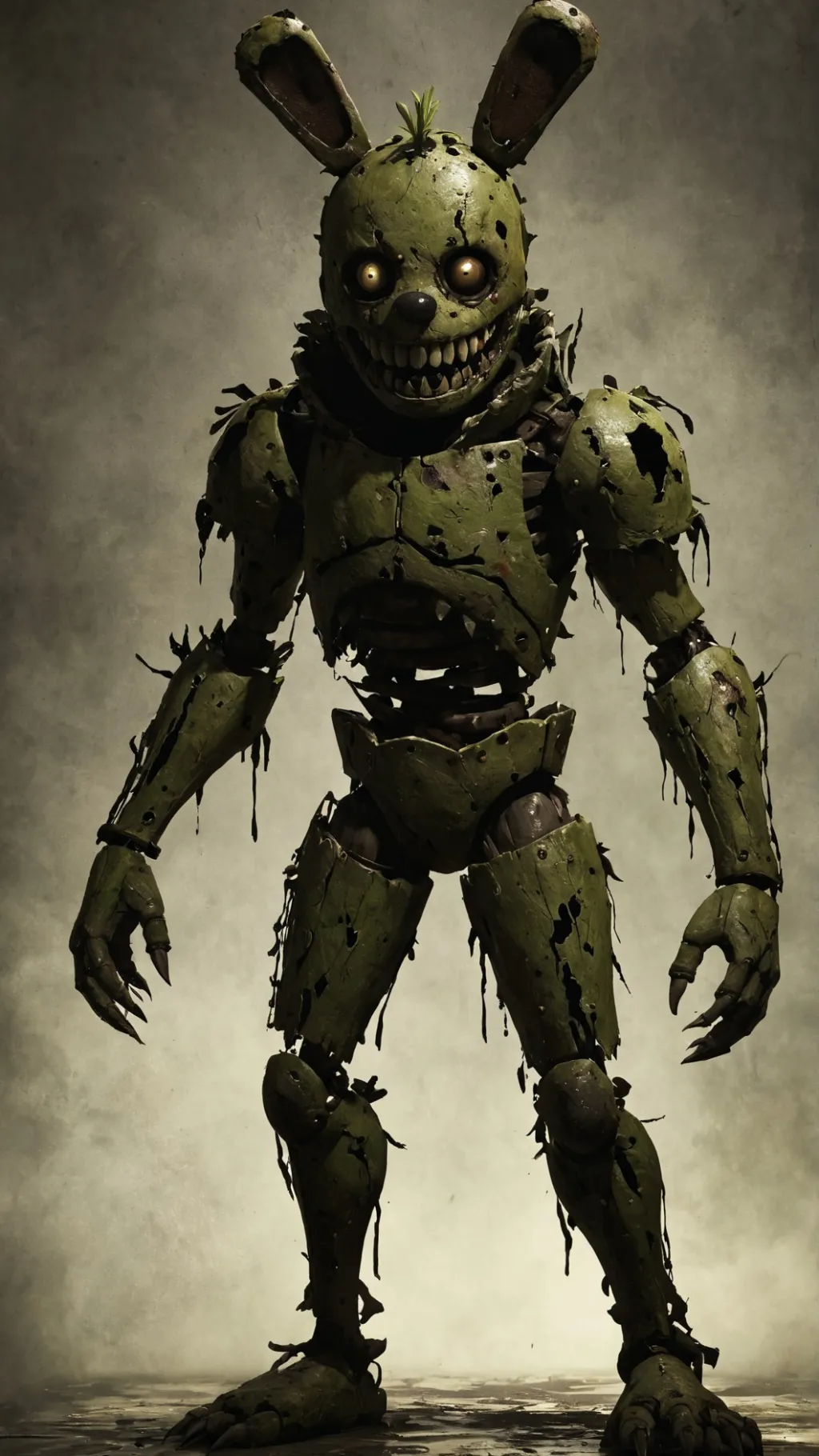 ai character: Spring Trap background