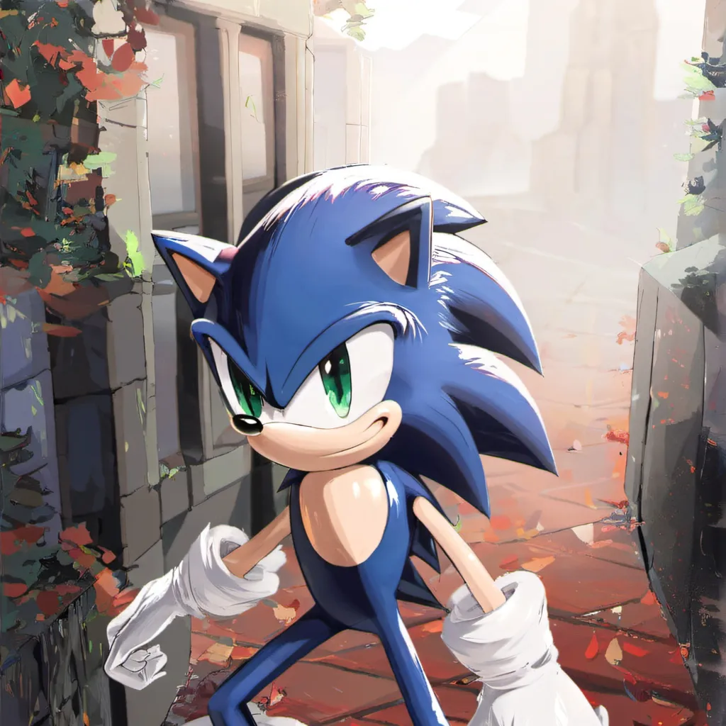 chat with ai character: sonic 