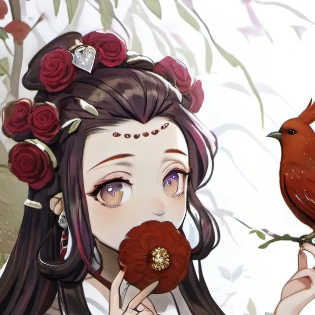 chat with ai character: Nezuko and Giyuu