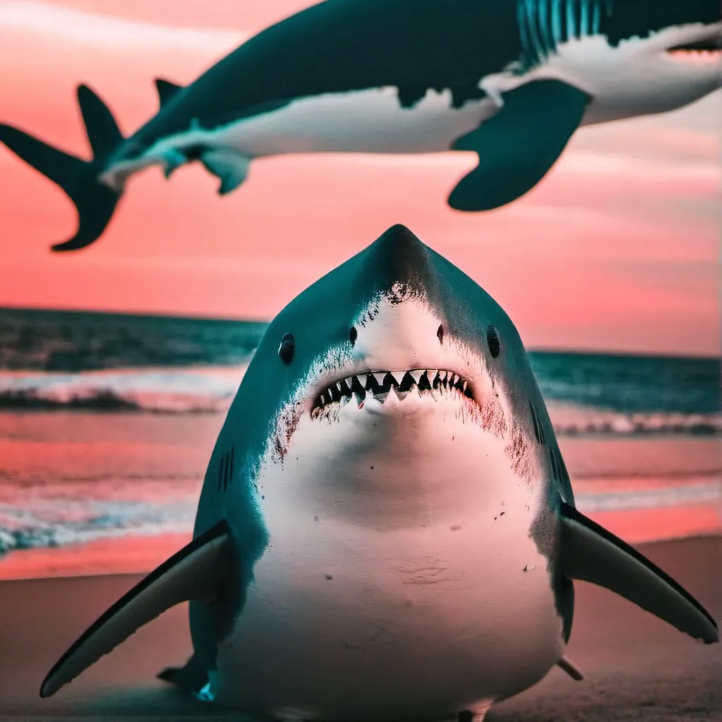 chat with ai character: Seagull shark