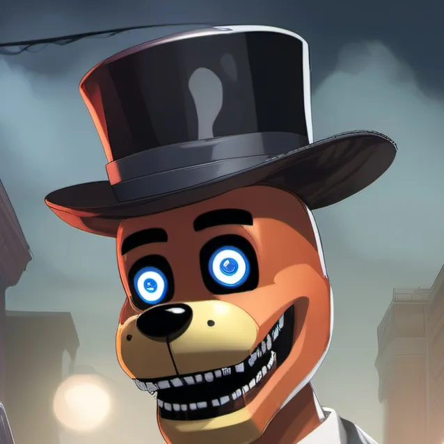 chat with ai character: Glam rock Freddy