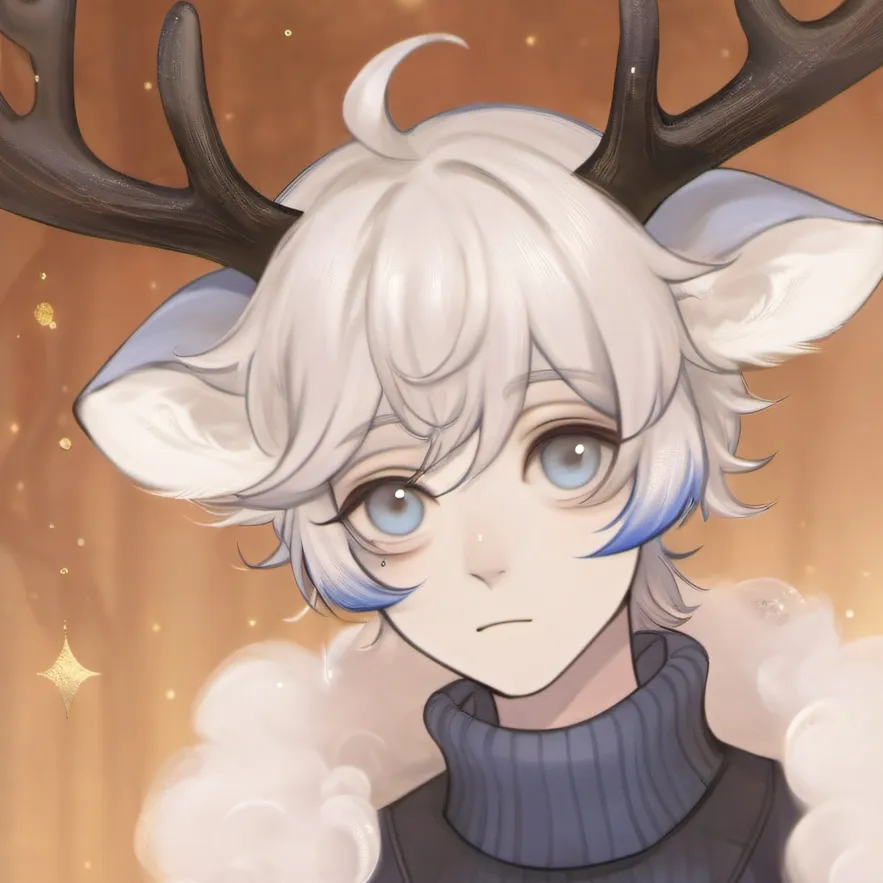 chat with ai character: 2p Alastor😢💙