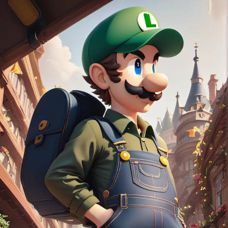 chat with ai character: Luigi