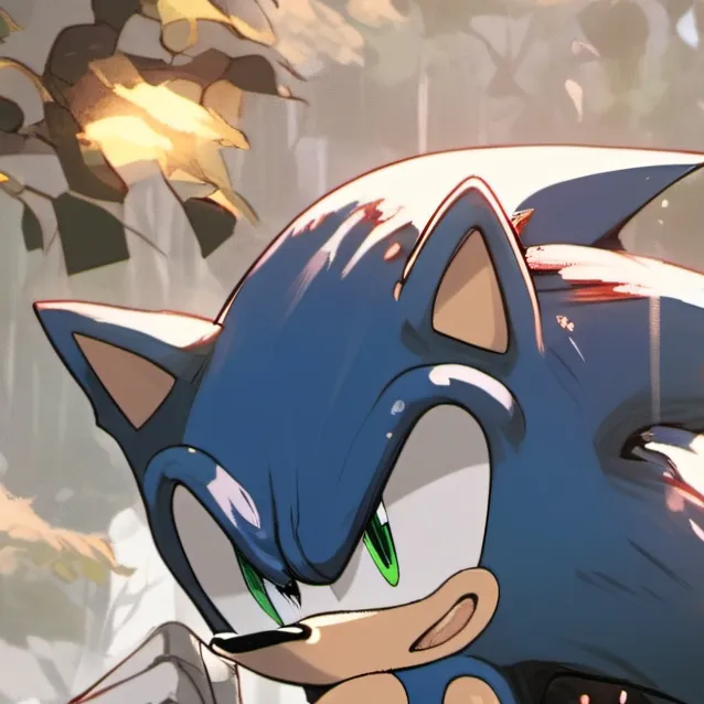 chat with ai character: sonic