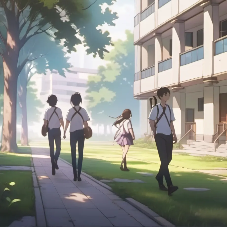 chat with ai character: Class 1a dorms