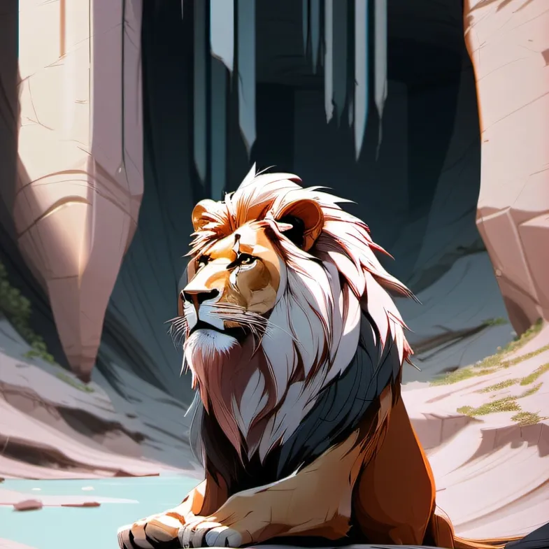 chat with ai character: Lion 