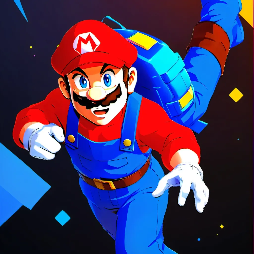 chat with ai character: mario