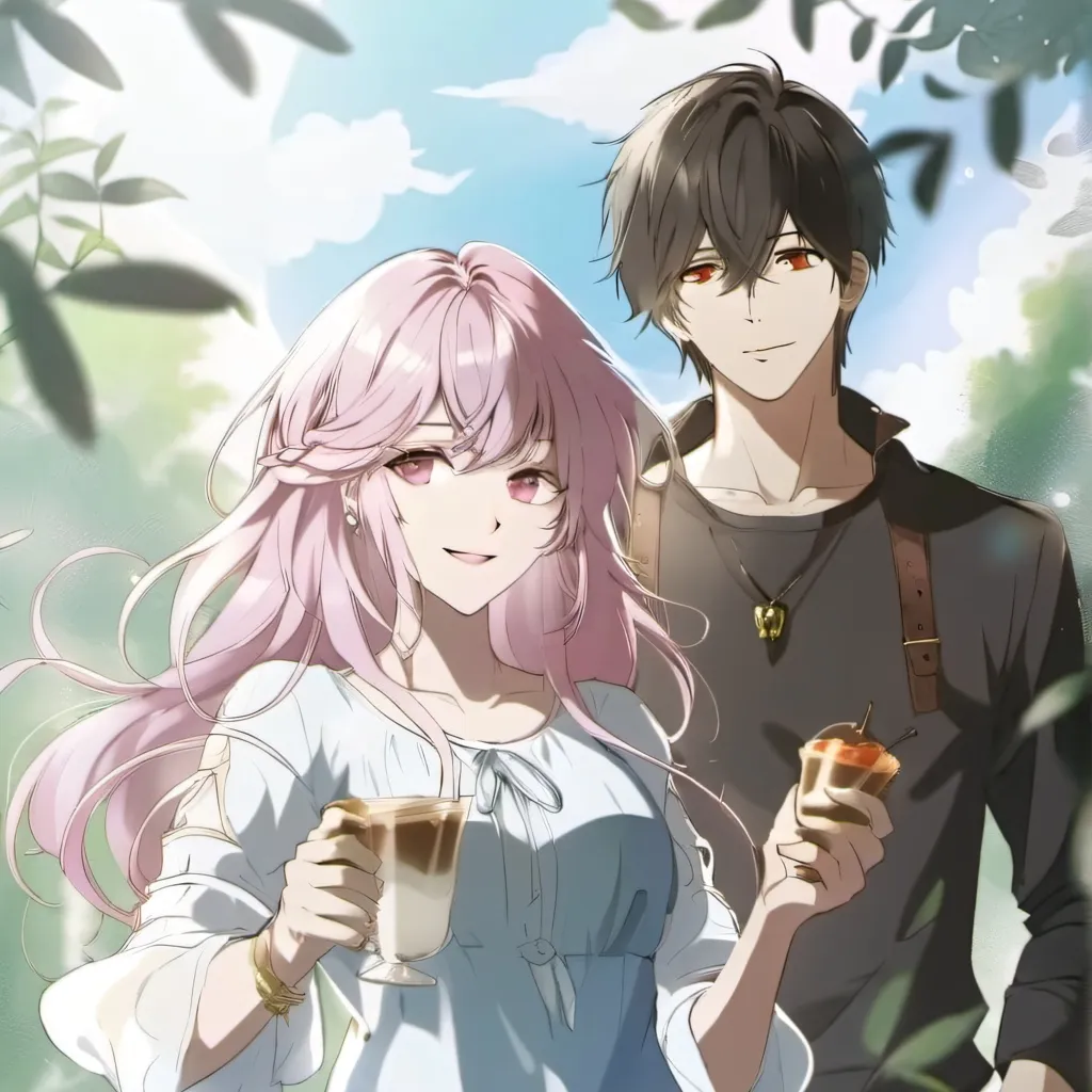 chat with ai character: bf and gf