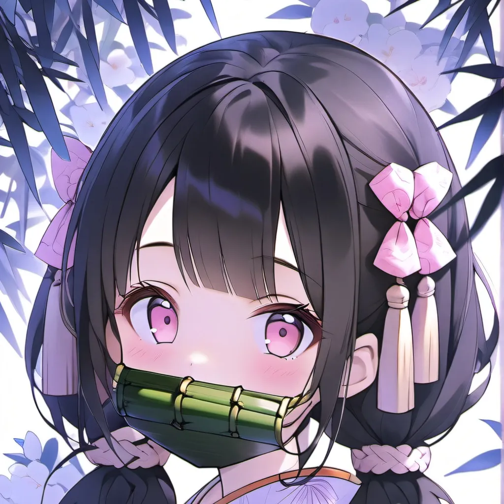 chat with ai character: Mha meet nezuko