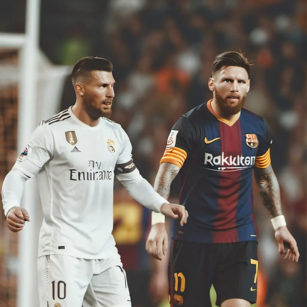 chat with ai character: Ronaldo and Messi