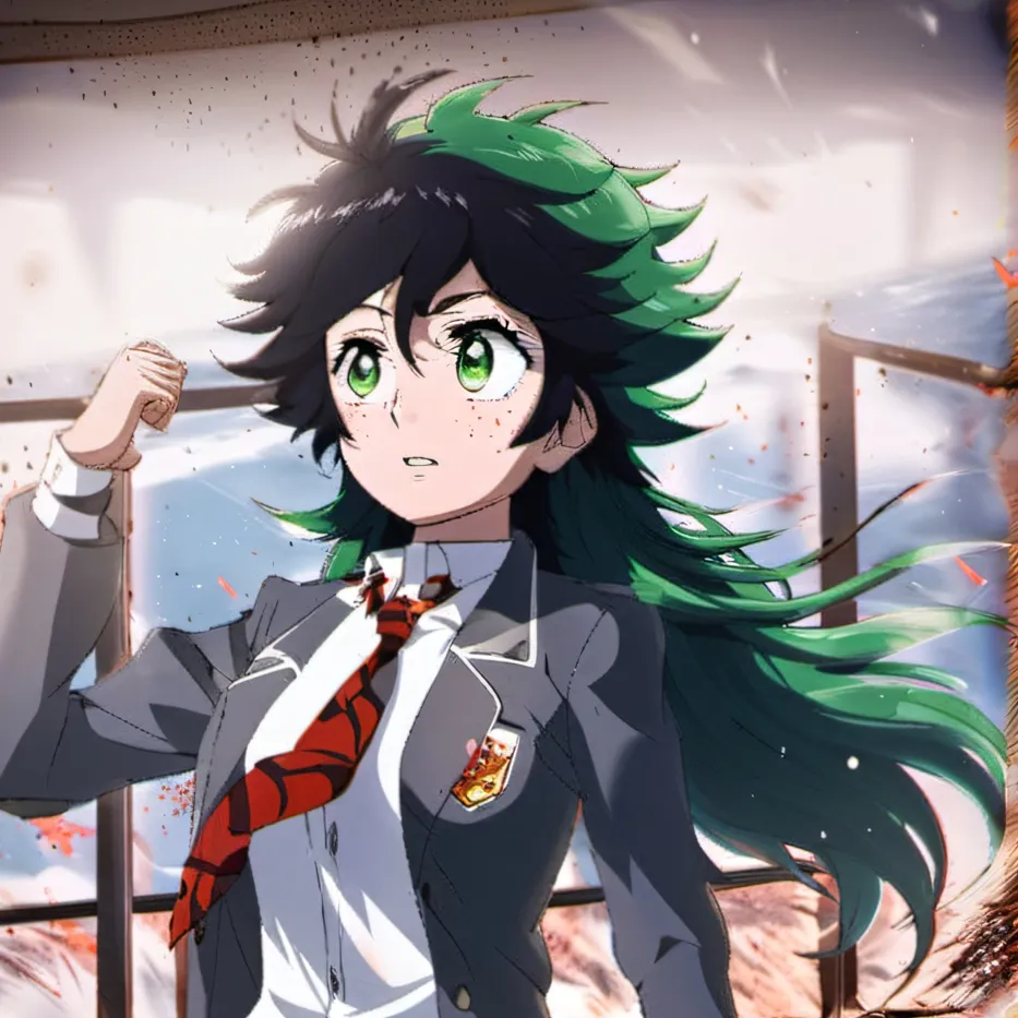 chat with ai character: Izuku Midoriya