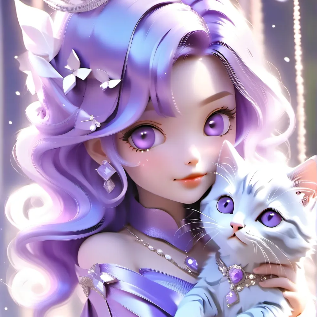 chat with ai character: ~Lillian & Oreo~