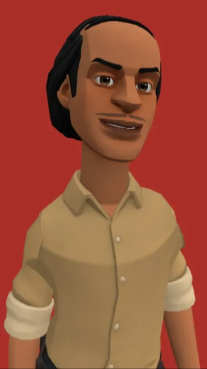 ai character: TFSH background